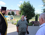Молебном и литией был молитвенно отмечен «День ветеранов боевых действий в России» в Донском храме