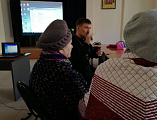 В духовно-просветительском центре «Лествица» Каменского благочиния проходят занятия по Закону Божиему для глухих и слабослышащих людей