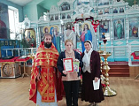 В храме Архистратига Михаила пос. Каменоломни Октябрьского района для детей церковно-приходской воскресной школы «Благовест» прошло праздничное мероприятие, посвященное Пасхе Господней