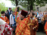 В день памяти святителя Николая Чудотворца епископ Симон совершил Литургию в Никольском храме хутора Гуково