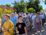 Крестный ход к источнику Казанской иконы Божией Матери хутора Пигаревского 