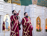 В день Усекновения главы Крестителя Господня Иоанна Преосвященнейший епископ Симон совершил Божественную литургию в Покровском кафедральном соборе города Шахты