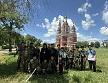 Преосвященнейший епископ Симон встретился с православными следопытами Багаевского благочиния 