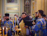 Преосвященнейший епископ Симон принимает участие в торжествах по случаю празднования в честь иконы Божией Матери «Донская»