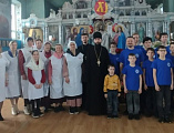 В храме Архистратига Михаила поселка Каменоломни совершено благословение юных следопытов