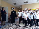 Поздравление с Пасхой Христовой в доме престарелых п. Садовый
