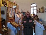 Иеромонах Николай (Наметышев) поздравил военнослужащих 30033 войск национальной гвардии РФ с праздником Богоявления