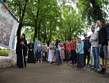 Председатель молодежного отдела Шахтинской епархии с делегацией принял участие в I межъепархиальном молодежном форуме «Православие в Адыгее»