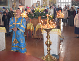 Соборное богослужение в день памяти иконы Богородицы Спорительница хлебов состоялось в храме святителя Тихона Задонского станицы Кривянской