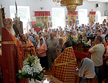В день празднования памяти великомученика и целителя Пантелеимона в храме вмч. Пантелеимона г. Миллерово состоялись праздничные торжества, посвященные престольному дню