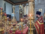 В Донецком благочинии совершили Литургию в день памяти князей Бориса и Глеба