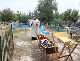 Преосвященнейший епископ Симон совершил чин погребения