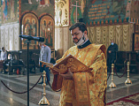 В день своего рождения правящий архиерей Шахтинской епархии Преосвященнейший епископ Симон совершил Божественную литургию в Покровском кафедральном соборе города Шахты