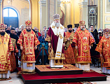 Преосвященнейший епископ Симон сослужил главе Донской митрополии в кафедральном соборе города Ростов-на-Дону