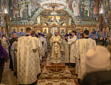 Преосвященнейший епископ Симон совершил Великую рождественскую вечерню
