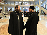 Делегация Шахтинской епархии во главе с Преосвященнейшийм епископом Симоном приняла участие в торжественном акте, посвященном 10-летию Поместного Собора Русской Православной Церкви и Патриаршей интронизации, в Москве
