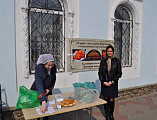 На территории Покровского кафедрального Собора города Шахты прошла благотворительная акция, посвящённая памяти 40 Севастийских мучеников