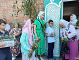 Миссионерская акция ко дню Святой Троицы прошла в храме Архистратига Михаила поселка Каменоломни
