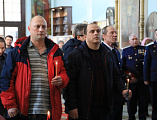 Во вторник первой седмицы Великого поста епископ Шахтинский и Миллеровский Симон совершил великое повечерие с чтением покаянного канона преподобного Андрея Критского в Донецком Успенском архиерейском подворье