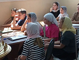 В воскресной школе Обливской прошёл урок, посвящённый Кириллу и Мефодию