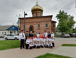 Воспитанники детского сада «Белочка» посетили Никольский храм г. Зверево