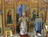 Клирики Ростовской и Шахтинской епархий архиерейским богослужением молитвенно отметили память Донской иконы Божией Матери в г. Новошахтинске