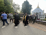 От Верхнего Дона до Спасо-Преображенского монастыря Волгоградской области – Преосвященнейший епископ Симон возглавил крестный ход из станицы Боковской