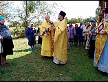 В храме апостола и евангелиста Иоанна Богослова х. Красный было совершено праздничное богослужение по случаю престольного праздника