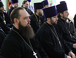 Лекция по истории Русской Православной Церкви в XX столетии прошла в духовно-просветительском центре Шахтинской епархии в рамках курсов повышения квалификации духовенства