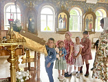 Открытый урок с учениками воскресной школы