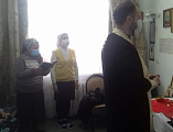 Протоиерей Роман Мясников с пастырским визитом посетил дом престарелых в пос. Садовый