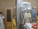 В храме в честь великомученика и целителя Пантелеимона города Гуково состоялась детская Божественная литургия