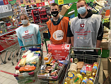 В Донецке прошел месячник «Корзина доброты» в рамках Всероссийской акции «Корзина доброты» по программе сбора продуктов и прочих товаров Фонда продовольствия «Русь»