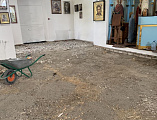 Внутренний ремонт и благоустройство прилегающей территории в храме Покрова Пресвятой Богородицы слободы Никольской
