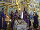 Приход Свято-Троицкого храма города Каменск-Шахтинский молитвенно почтил память первого настоятеля и строителя храма протоиерея Иоанна Глазкова
