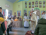 В престольный день Преосвященнейший епископ Симон совершил Божественную литургию в храме праведного Иосифа Обручника города Шахты