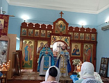 Престольный праздник отметили в храме Рождества Пресвятой Богородицы хутора Ажинов   