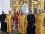 Престольный праздник отметили в приделе Успенского храма станицы Калитвенской в день памяти вмч. Димитрия Солунского