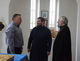 В престольный праздник Преосвященнейший епископ Симон возглавил Божественную литургию в храме Державной иконы Божией Матери города Донецка