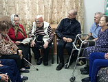 Торжество православия в доме престарелых
