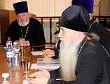 Круглый стол «Вопросы межведомственного взаимодействия при организации помощи людям, страдающим наркотической зависимостью» с участием Преосвященного епископа Мефодия прошел на Пятницком архиерейском подворье ст. Манычской