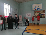 Открытие Парты Героя и принятие в ряды Юнармии новых кандидатов прошло в казачьей школе №3 Каменска-Шахтинского    