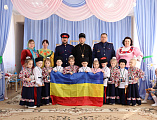 Иерей Александр Левчик напутствовал юных казаков