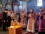 В Свято-Покровском храме города Шахты почтили память архимандрита Модеста (Попатова)
