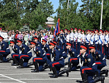 «Последний звонок» в Шахтинском генерала Я.П. Бакланова казачьем кадетском корпусе