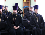 Лекция по теме «Обзор новейших актов и документов Русской Православной Церкви» продолжила курсы повышения квалификации духовенства Шахтинской епархии