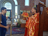 В день памяти святых мучеников Адриана и Наталии в х. Арпачин приход отметил престольный праздник