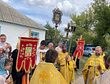 В Миллеровском районе состоялся крестный ход из станицы Мальчевской в слободу Колодези