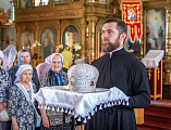 В Престольный день Преосвященнейший епископ Симон совершил Божественную литургию в храме Вознесения Господня города Шахты