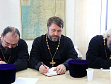 Преосвященнейший епископ Симон возглавил заседание планового епархиального совета